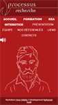Mobile Screenshot of processusrecherche.net